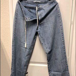 Tommy Hilfiger wide leg faded jeans